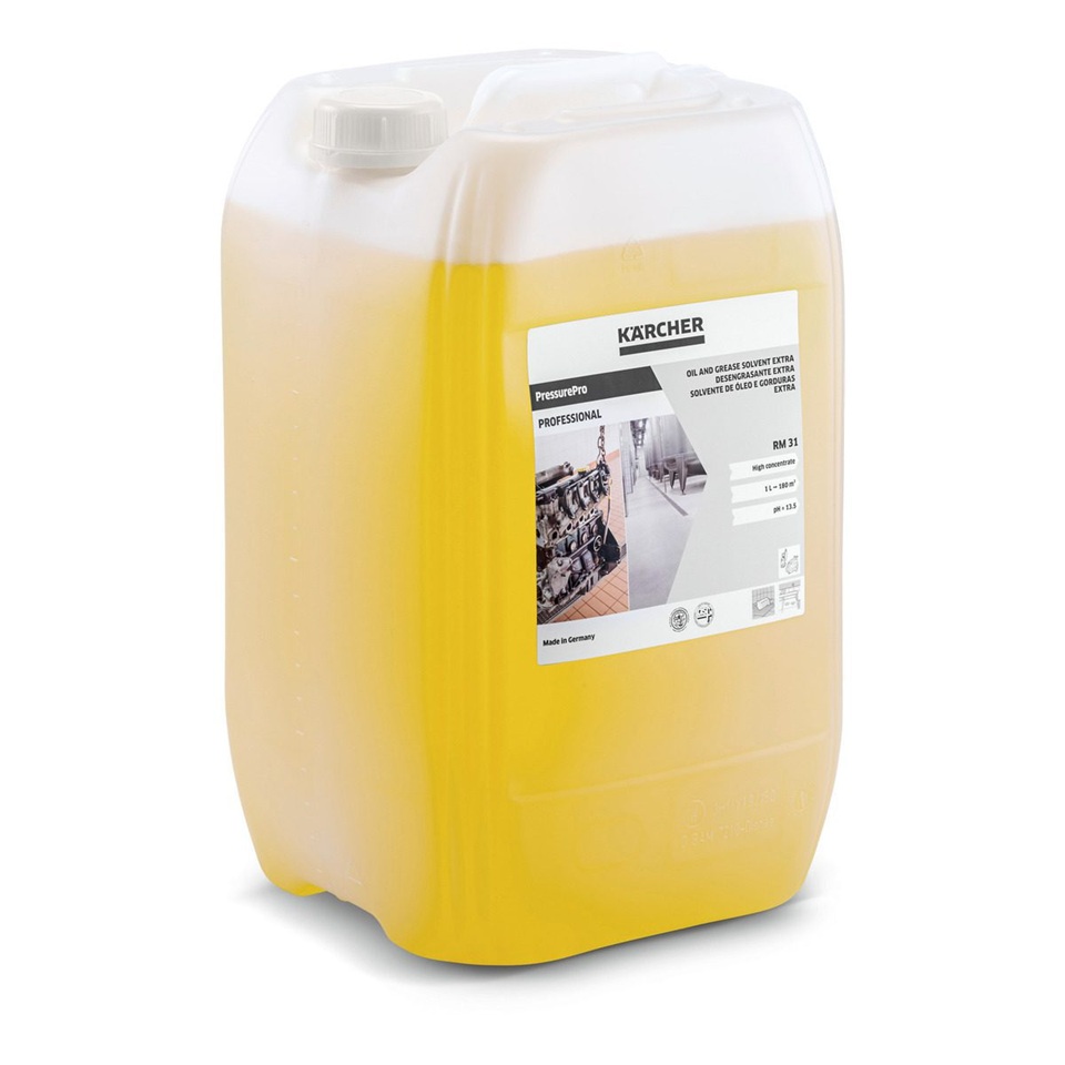 Алкален препарат за отстраняване на мазнини и грес KARCHER RM 31 Extra / 6.295-069.0 Алкален препарат за отстраняване на мазнини и грес KARCHER RM 31 Extra / 6.295-069.0